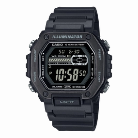 Casio Standard Black Resin Band Watch MWD110HB-1B