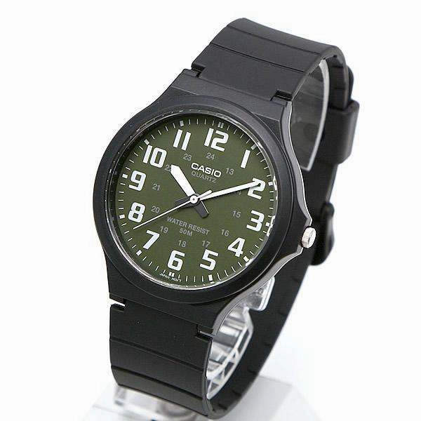 Casio Standard MW-240-3BVDF  Black Resin Strap Unisex Watch