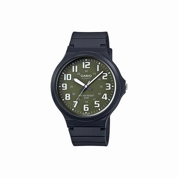 Casio Standard MW-240-3BVDF  Black Resin Strap Unisex Watch