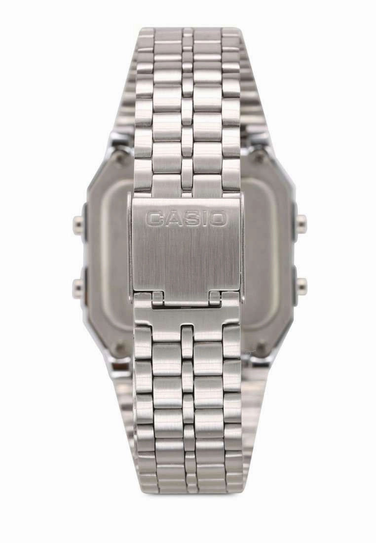 Casio Vintage A500WA-7D Silver Stainless Watch Unisex