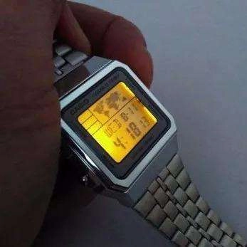Casio Vintage A500WA-7D Silver Stainless Watch Unisex