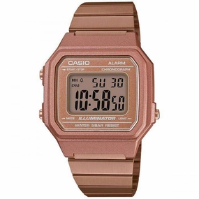 Casio Vintage B650WC-5A Rose Gold Watch for Men and Women