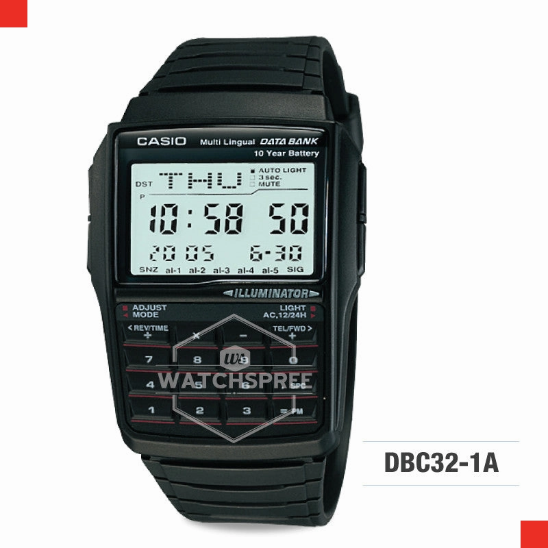 Casio Vintage Watch DBC32-1A