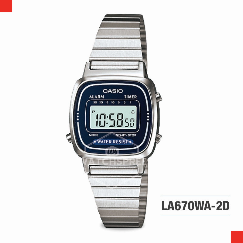 Casio Vintage Watch LA670WA-2D