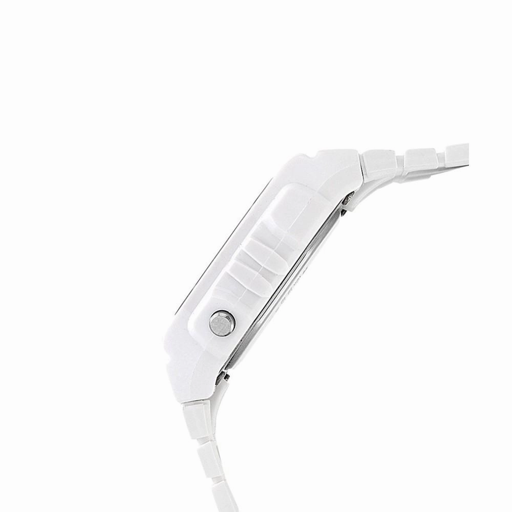 Casio W-215H-7A2 White Resin Strap Watch for Men and Women