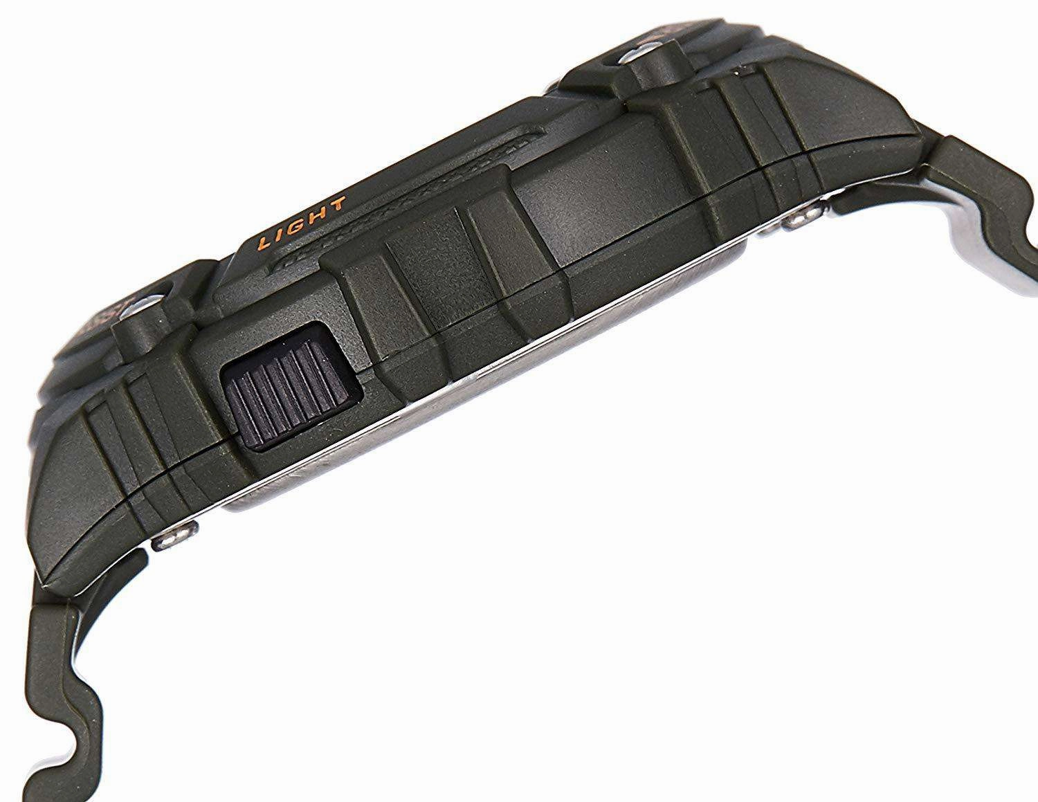 Casio W-216H-3B Green Resin Digital Watch for Men