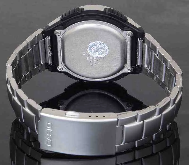 Casio W-734D-1AVDF Silver Stainless Watch for Men