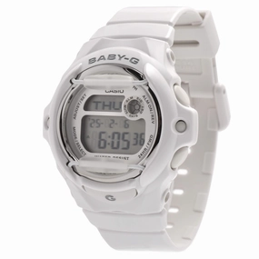 Casio Women's Digital Alarm Watch - Baby-G Dive Grey Dial Resin Strap | BG169R-7A