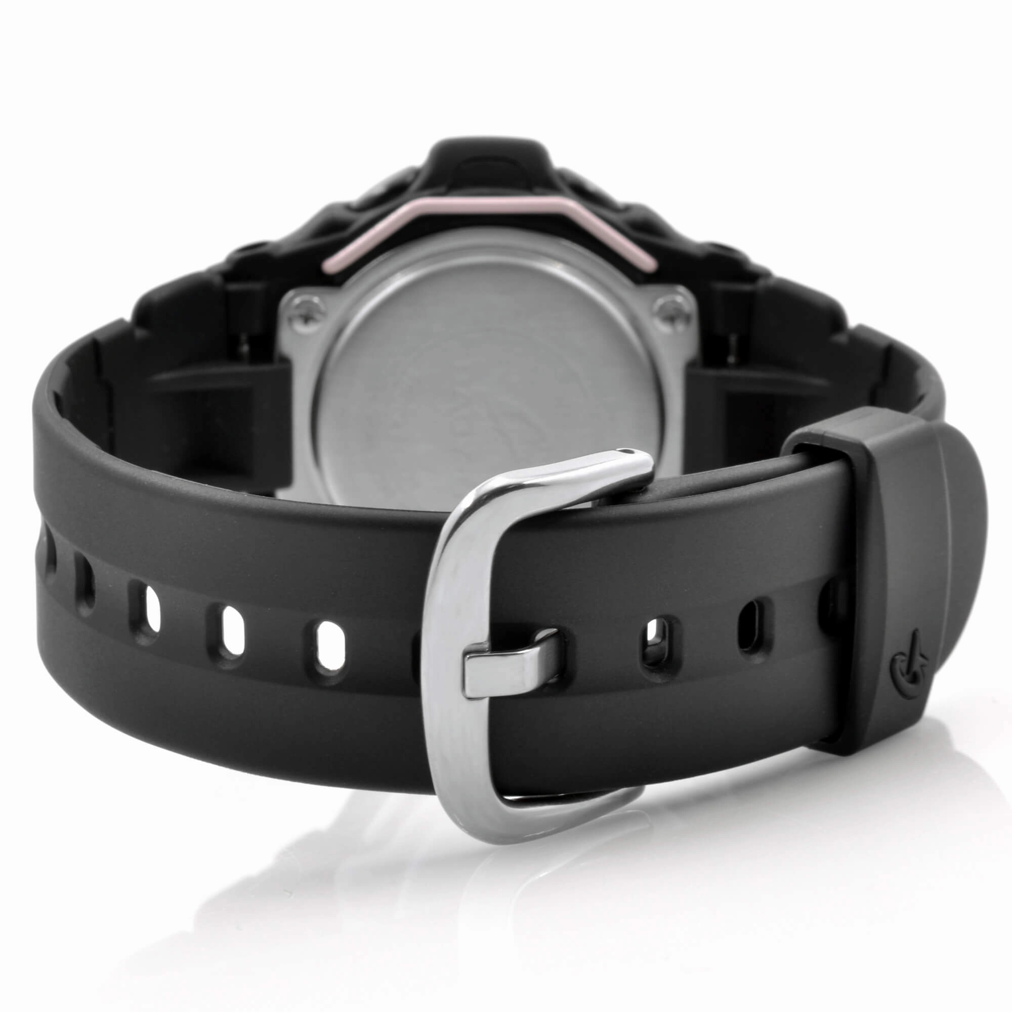Casio Women's Quartz Watch - Baby-G Alarm Pink Digital Dial Black Strap | BG169M-1
