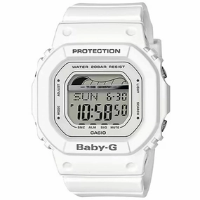 Casio Women's Watch - Baby-G World Time White Resin Strap Digital Dial | BLX560-7