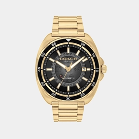 Charter Men Automatic Black Dial Analog Stainless Steel Watch 14602712