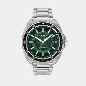 Charter Men Automatic Green Dial Analog Stainless Steel Watch 14602713