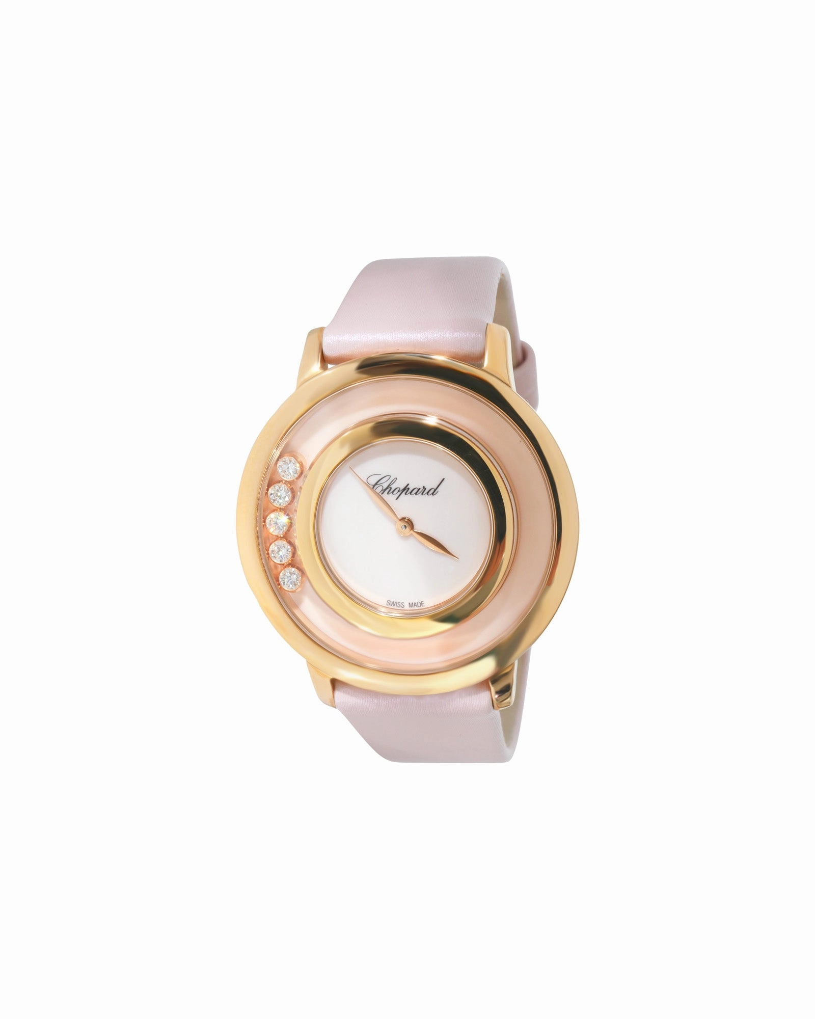 Chopard Happy Diamonds 209429-5106 Women's Watch in 18kt Rose Gold