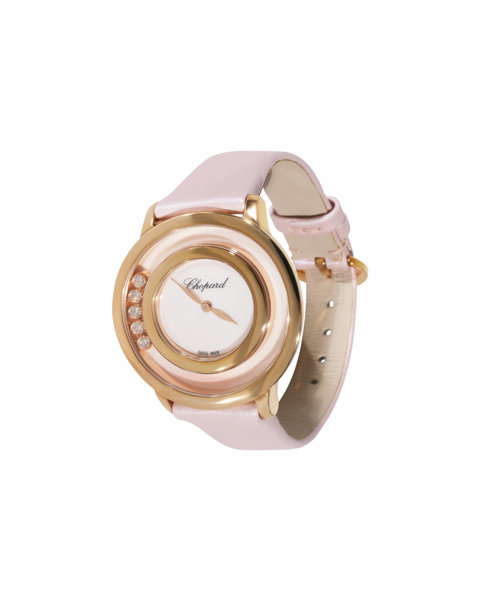 Chopard Happy Diamonds 209429-5106 Women's Watch in 18kt Rose Gold