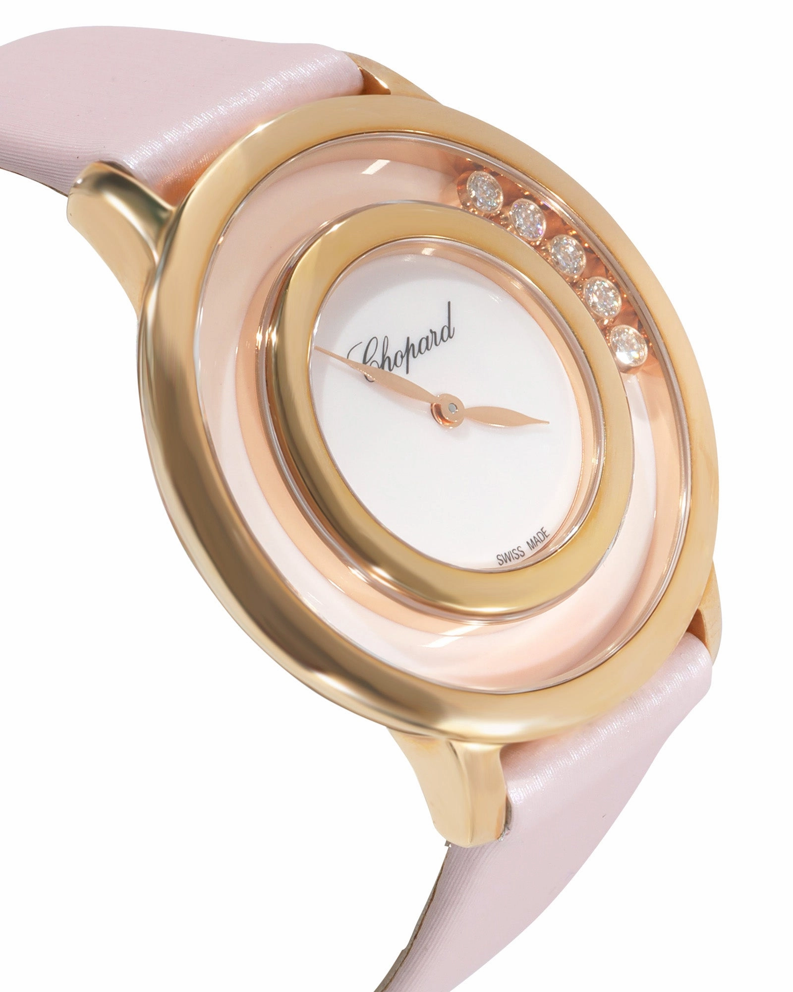 Chopard Happy Diamonds 209429-5106 Women's Watch in 18kt Rose Gold