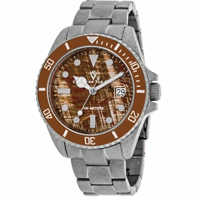 Christian Van Sant Men's Watch - Montego Vintage Silver Steel Bracelet | CV5101B