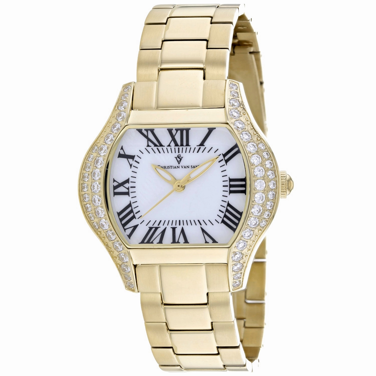 Christian Van Sant Women's Bianca White Dial Watch
