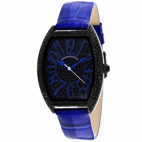 Christian Van Sant Women's Black dial Watch