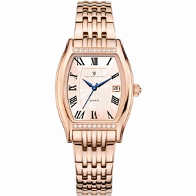 Christian Van Sant Women's Watch - Gemma Quartz Rose Gold Dial Bracelet | CV2453