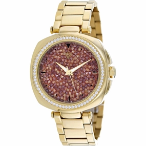 Christian Van Sant Women's Watch - Mirabella Quartz Yellow Gold Bracelet | CV0494