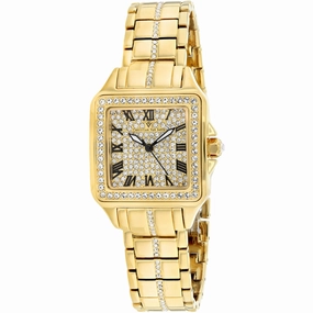 Christian Van Sant Women's Watch - Splendeur Quartz Gold Tone Dial Bracelet | CV4621