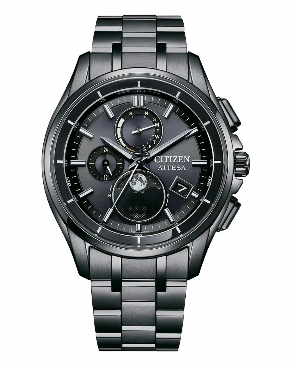 Citizen Attesa Radio Controlled Eco-Drive Titanium Watch BY1006-62E