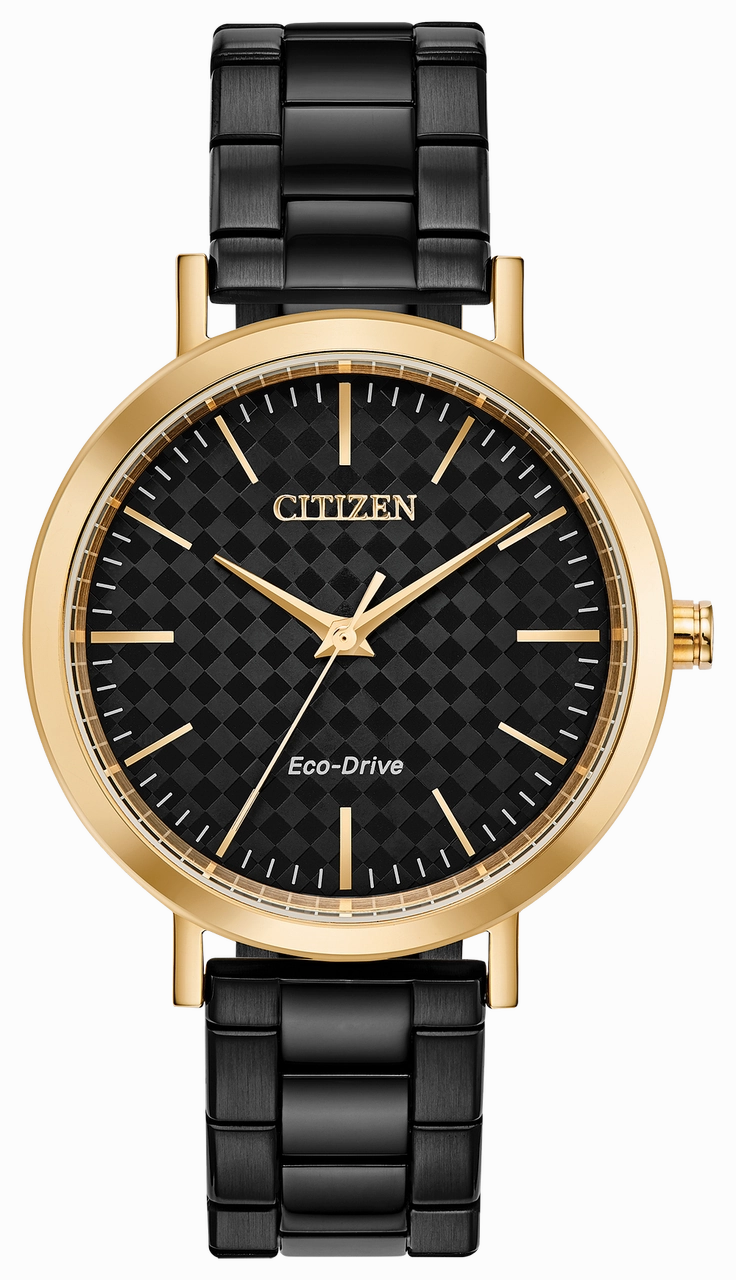 Citizen Black Dial Dress Watch EM0768-54E