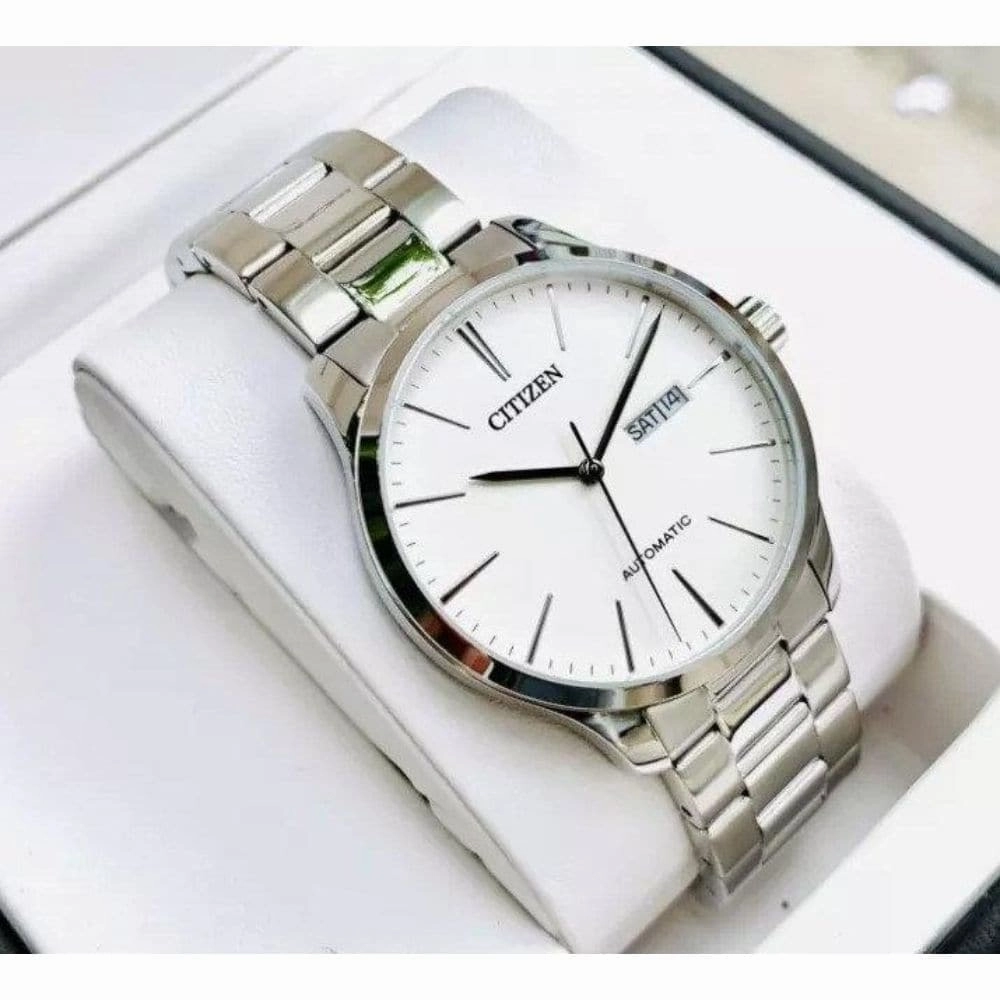 Citizen Classic Automatic White Dial With Steel Bracelet Women's Watch NH8350-83AB