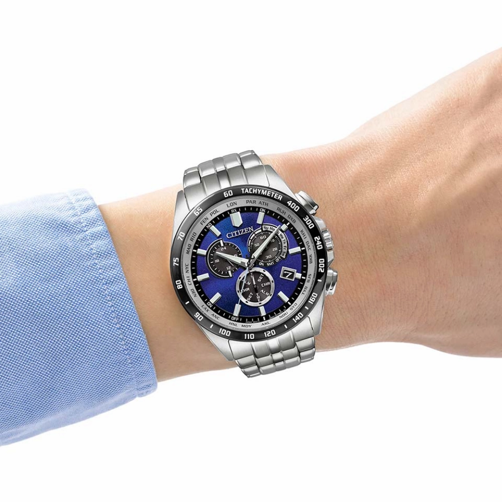 Citizen Collection Silver Stainless Steel Strap Men Watch CB5874-81L