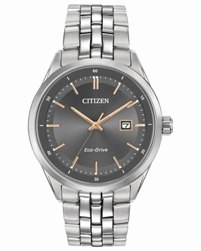 Citizen Eco-Drive Stainless Steel Corso Men's Watch BM7251-53H