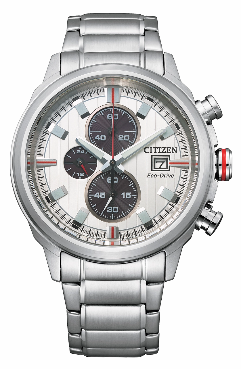 Citizen Eco-Drive Stainless Steel Silver Dial Watch CA0738-83A