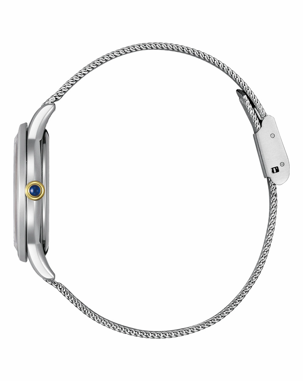 Citizen Eco-Drive Stainless Steel White Dial Watch EM0814- 83A