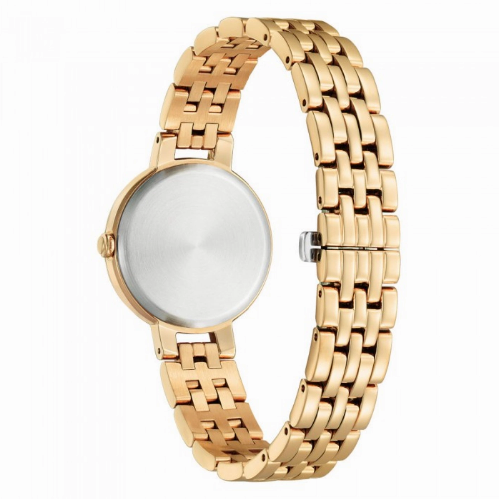 CITIZEN EM0993-82X ECO-DRIVE GOLD TONE STAINLESS STEEL WOMEN WATCH