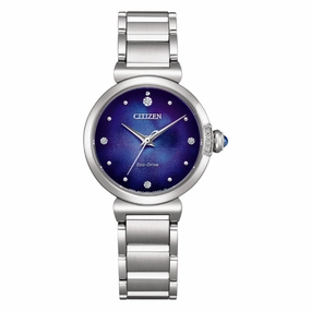 Citizen L Unite Blue Dial Stainless Steel Strap Women Watch EM1060-87L