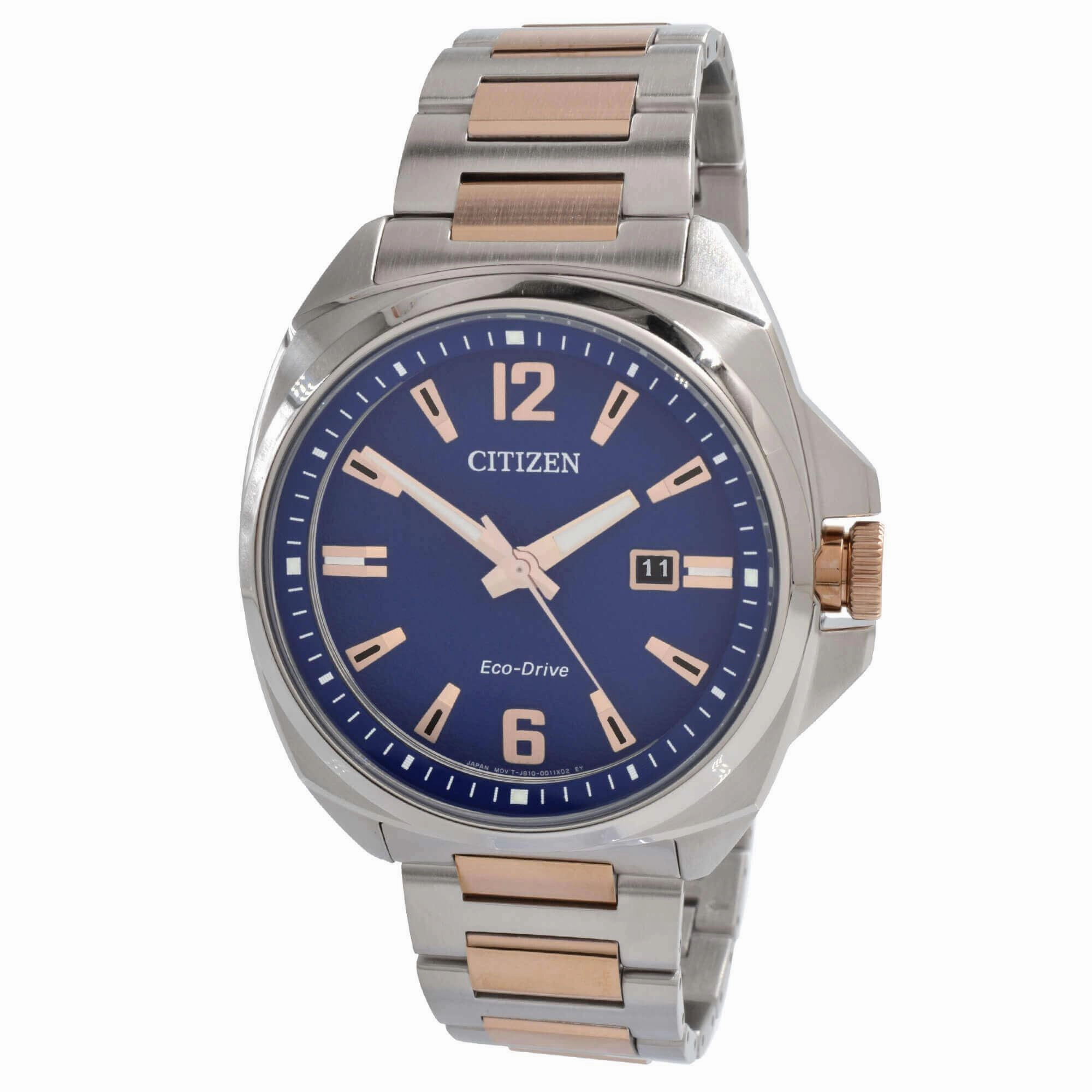 Citizen Men's Watch - Endicott Eco-Drive Blue Dial Two Tone Bracelet | AW1726-55L