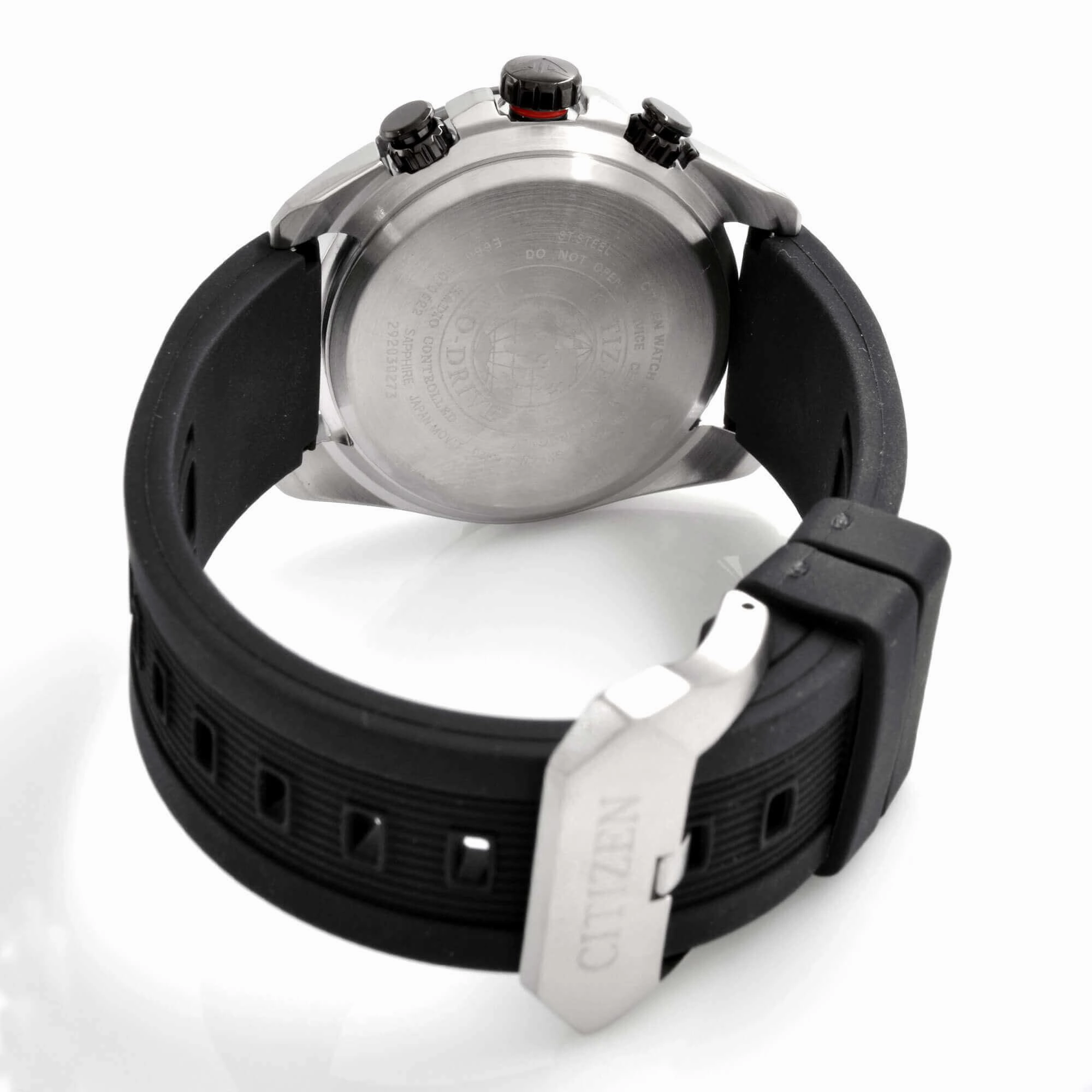Citizen Men's Watch - Promaster Chronograph Black Polyurethane Strap | CB5036-10X