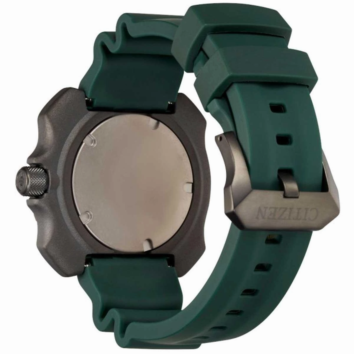 Citizen Men's Watch - Promaster Eco-Drive Black and Green Dial Strap | BN0228-06W