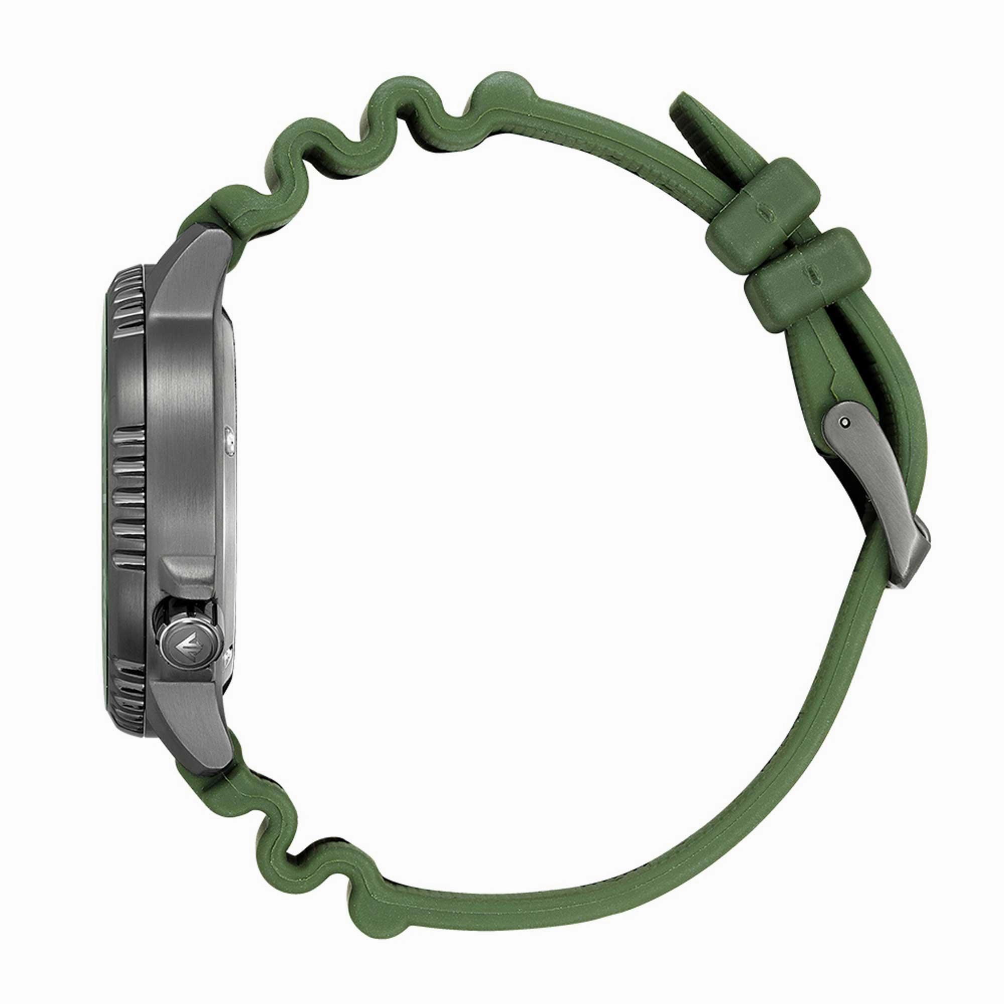 Citizen Men's Watch - Promaster Eco-Drive Olive Green Dial Rubber Strap | BN0157-11X