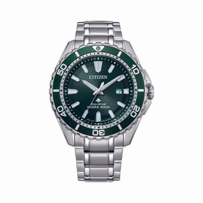 Citizen Promaster Eco-Drive Gents Diver's Green Dial BN0199-53X