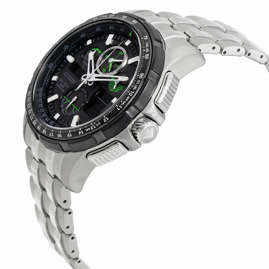 Citizen Skyhawk A-T Eco-Drive Stainless Steel Mens Watch