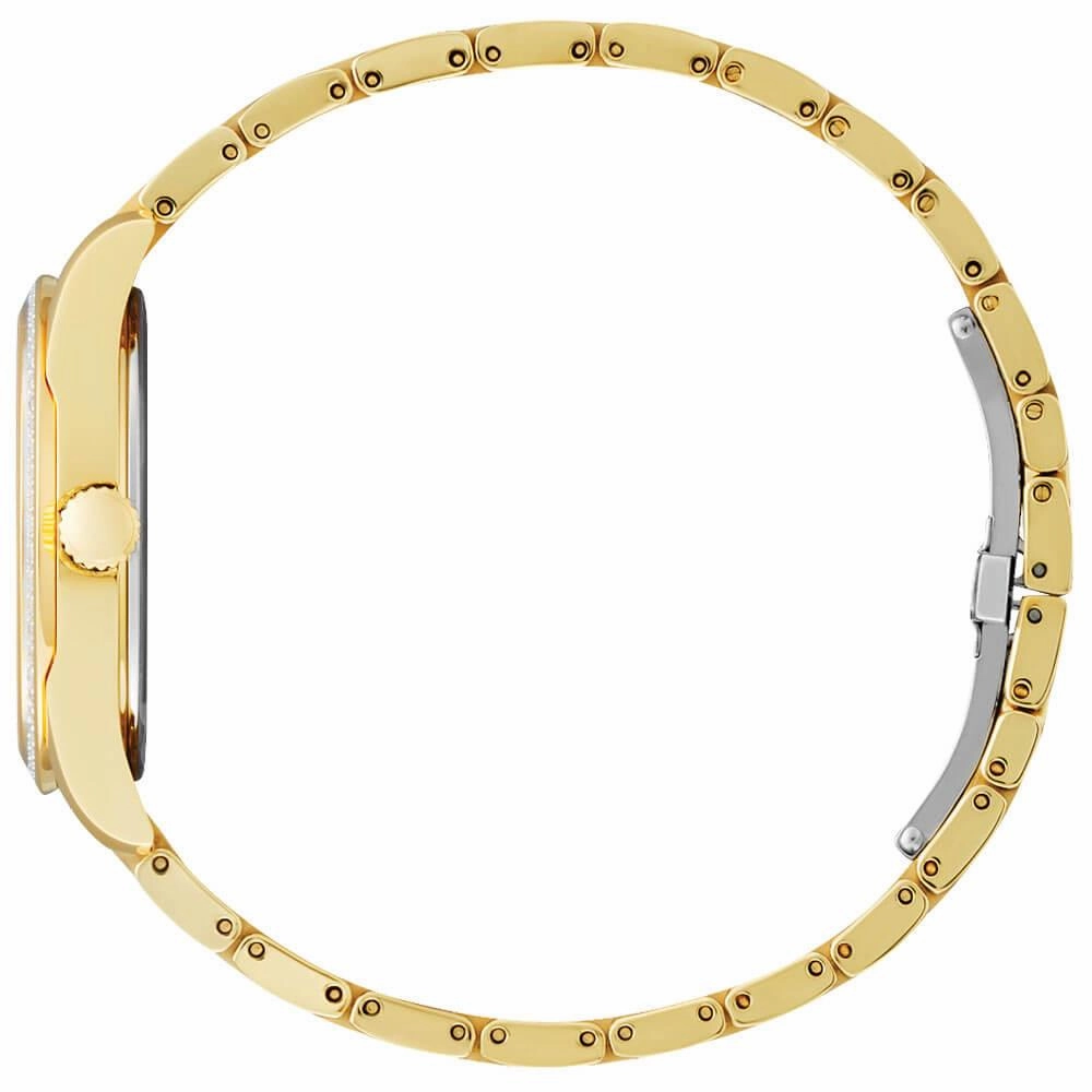 Citizen Women's Diamond Watch - Arezzo Silver Tone Dial Bracelet | EM0882-59A