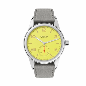 Club Campus Sapphire Back 36mm - Starlight on Leather Strap