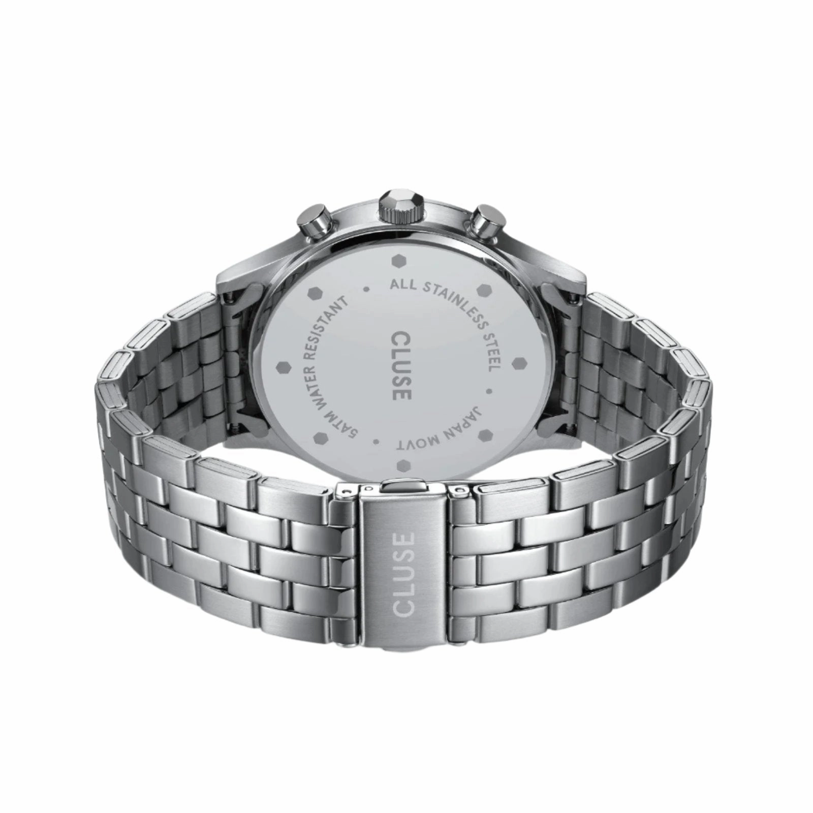 CLUSE Antheor Silver Link Blue Jelly Dial Watch CW21008