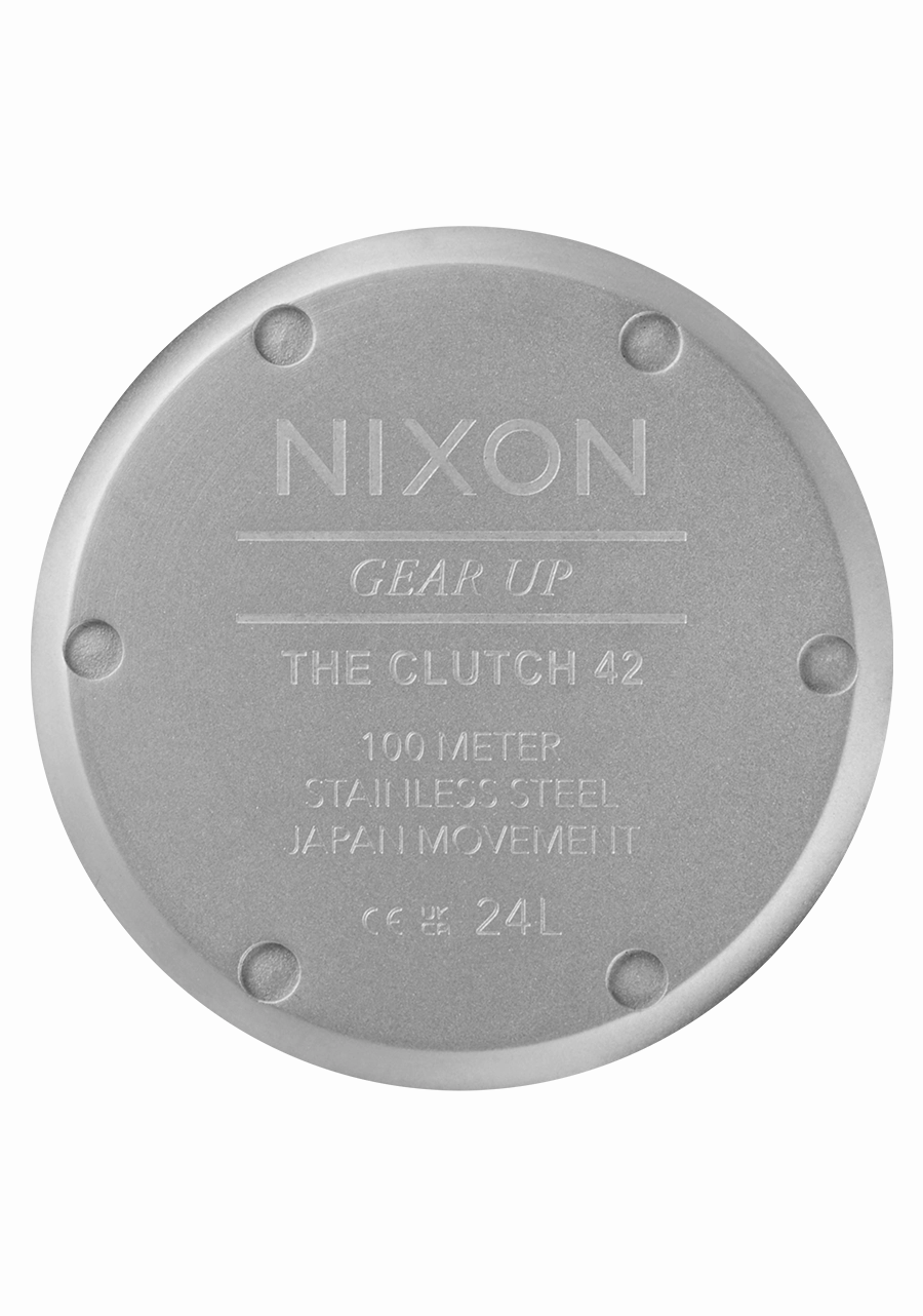 Clutch 42 - Matte Silver / Thyme