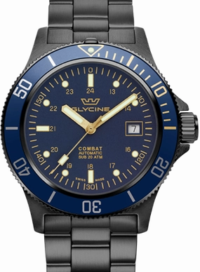 Combat SUB 42 Black PVD Blue Ref. GL0295