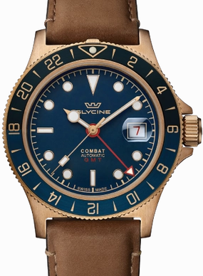 Combat SUB 42 Sports Bronze GMT Blue Ref. GL0317
