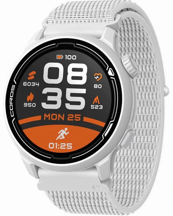 Coros Watch Pace 2 Premium GPS Sport White