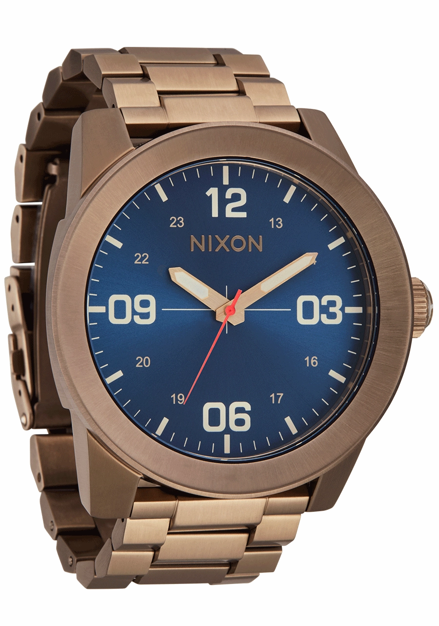 Corporal Stainless Steel - Desert Gold / Arles Blue