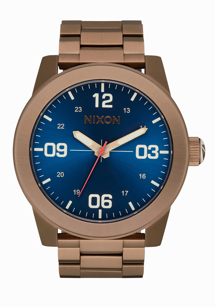 Corporal Stainless Steel - Desert Gold / Arles Blue