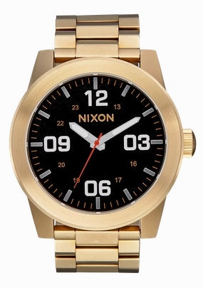Corporal Stainless Steel - Yellow Gold / Black